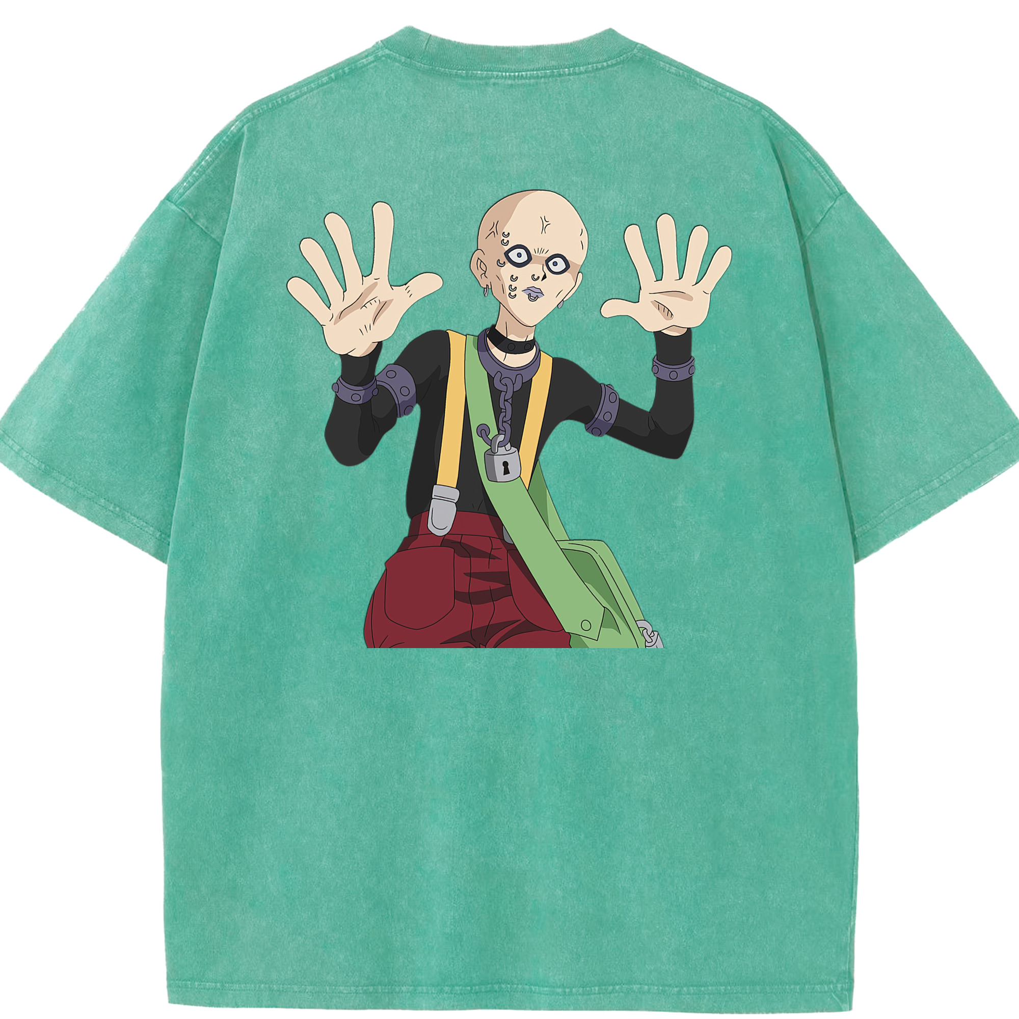 （画像用） 遊☆戯☆王 Yu-Gi-Oh! 綿100% ヴィンテージ風 半袖Tシャツ（背面プリント）